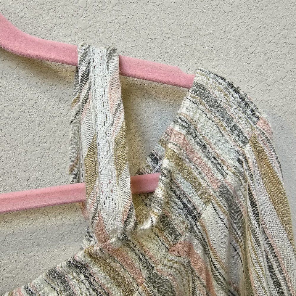 Lauren Conrad Off the Shoulder Cotton Top Size XL - Picture 5 of 6